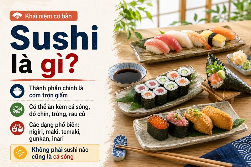 Sushi là gì
