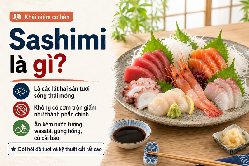 Sashimi là gì