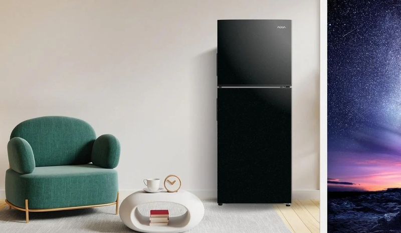 tu lanh aqua inverter t220fafb lam lanh sieu nhanh