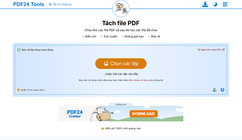 tách file pdf online miễn phí - Hình 4