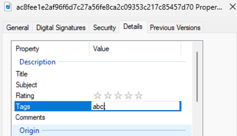 Cho những định dạng tệp tin được Microsoft hỗ trợ