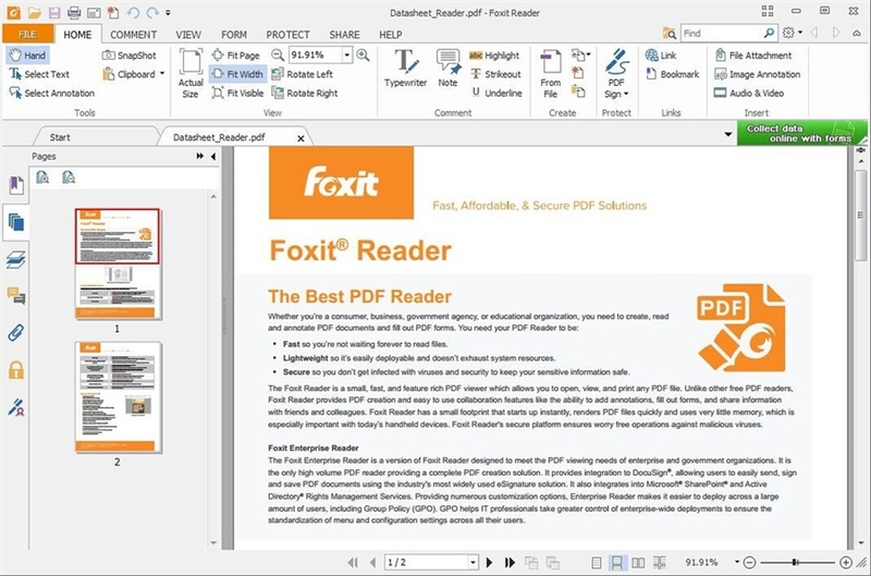 tải Foxit Reader hình 3