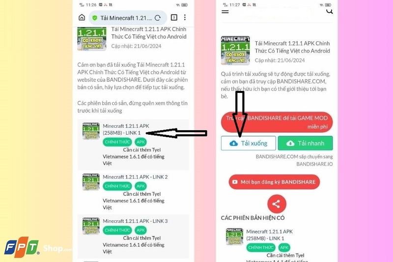 Người chơi có thể làm theo hướng dẫn