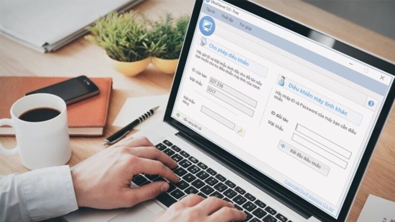 Điều khiển máy tính từ xa dễ dàng