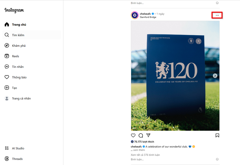 Hướng dẫn tải ảnh Instagram về máy tính ảnh 1