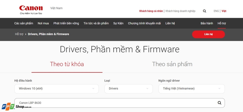 tải driver máy in Canon LBP 8630 ảnh 5