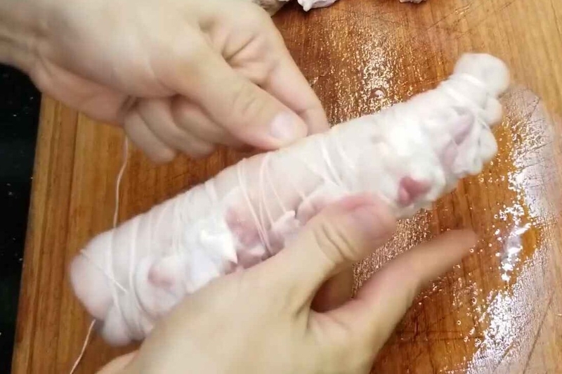 tai heo cuộn ngũ vị 6