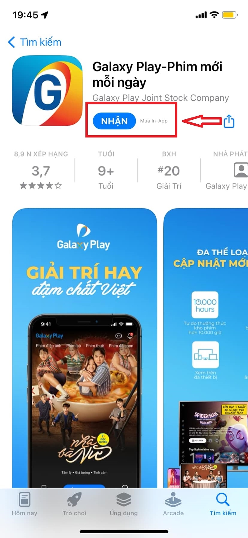 tài khoản Galaxy Play miễn phí hình 3