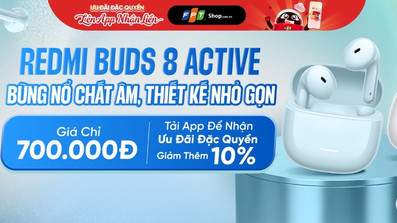 tai nghe REDMI Buds 8 Active 6