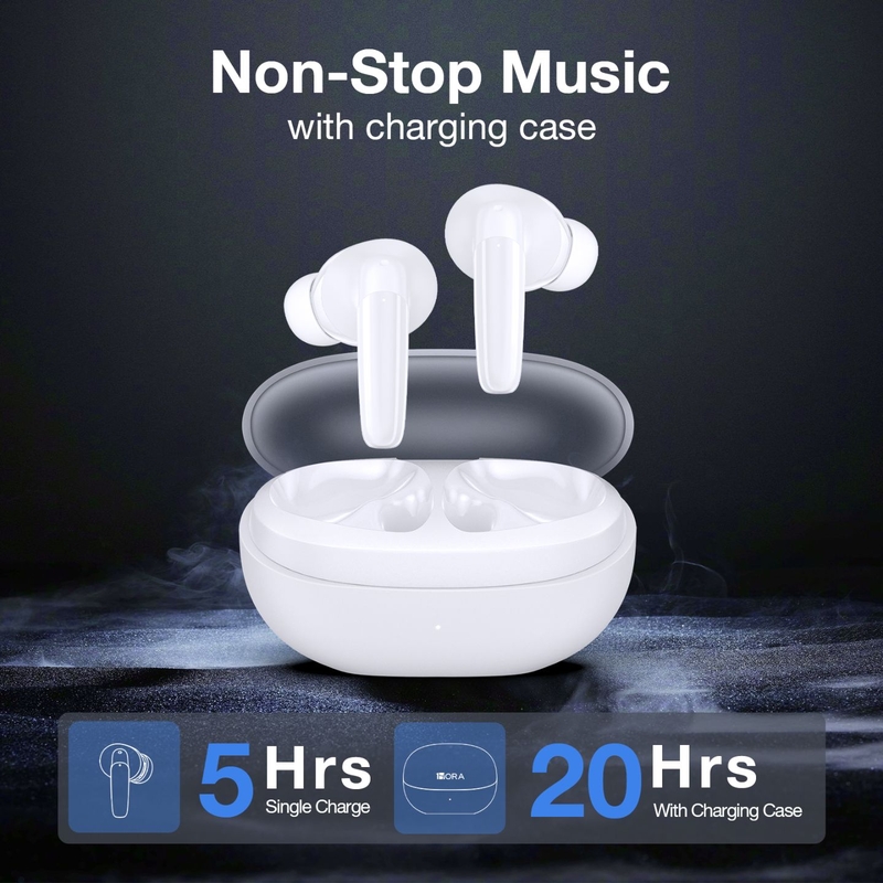 Tai nghe bluetooth 1Hora AUT207 nghe nhạc liền mạch suốt cả ngày