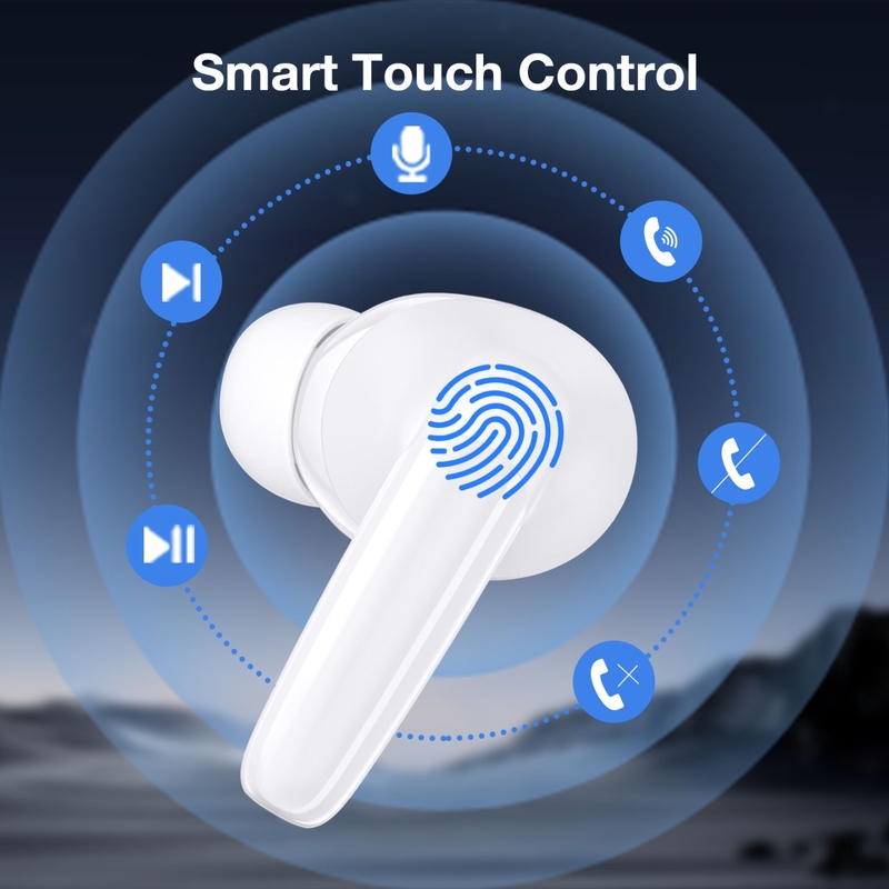 Tai nghe bluetooth 1Hora AUT207 Điều khiển bằng cảm ứng tiện lợi