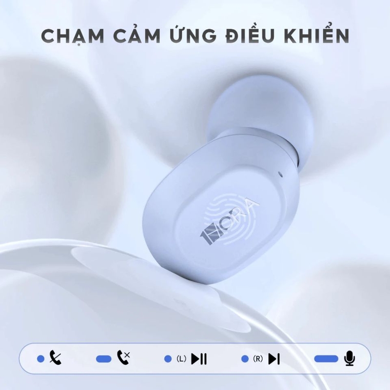 Tai nghe bluetooth 1Hora AUT208 Điều khiển bằng cảm ứng tiện lợi