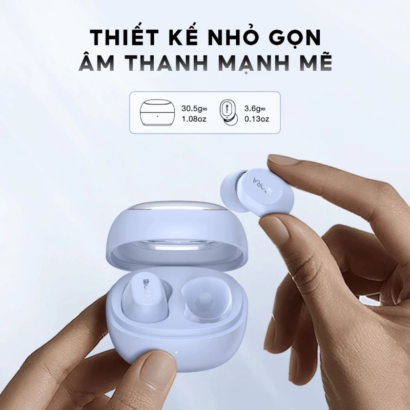 Tai nghe bluetooth 1Hora AUT208 Công nghệ Bluetooth 5.3 nâng tầm trải nghiệm