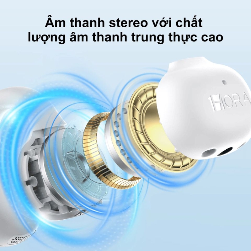 Tai nghe bluetooth 1Hora AUT210 Trải nghiệm âm thanh rõ ràng, cân bằng