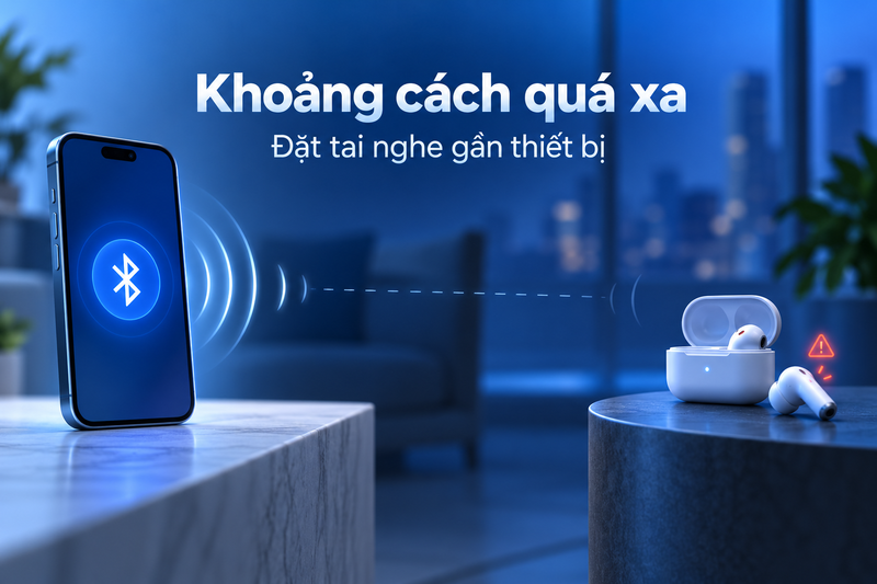 Tai nghe Bluetooth chỉ nghe 1 bên - hình 1