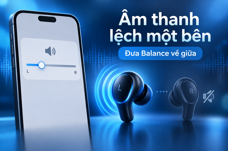 Tai nghe Bluetooth chỉ nghe 1 bên - hình 3