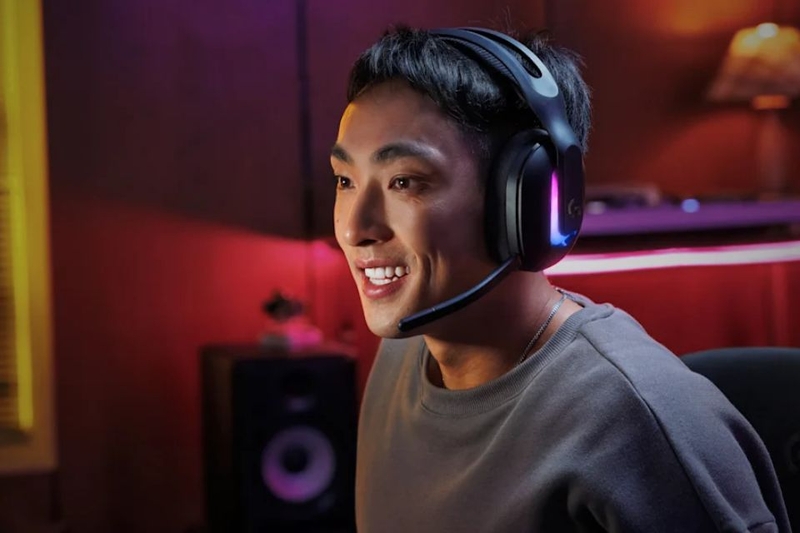 Tai nghe Bluetooth choàng đầu Gaming Logitech G522 tùy chỉnh giọng nói với Blue voice