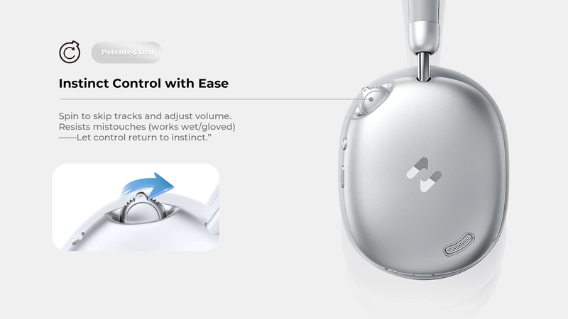 Tai nghe Bluetooth choàng đầu Havit Space S1 - Điều khiển trực quan, thao tác dễ dàng