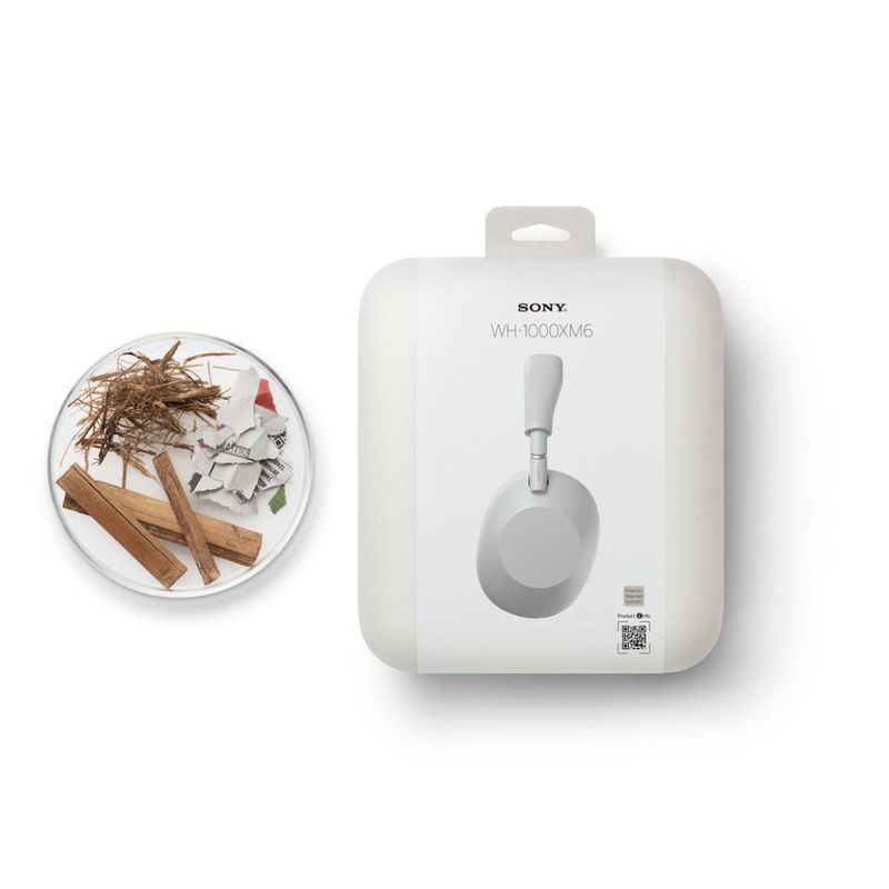 Tai nghe Bluetooth choàng đầu Sony WH-1000XM6 không gây ảnh hưởng môi trường