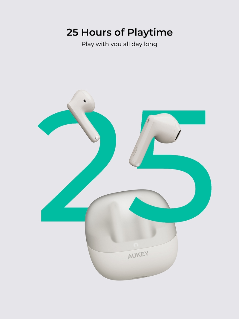 Tai nghe Bluetooth nhét tai Aukey EP-M4 Pin dung lượng lớn