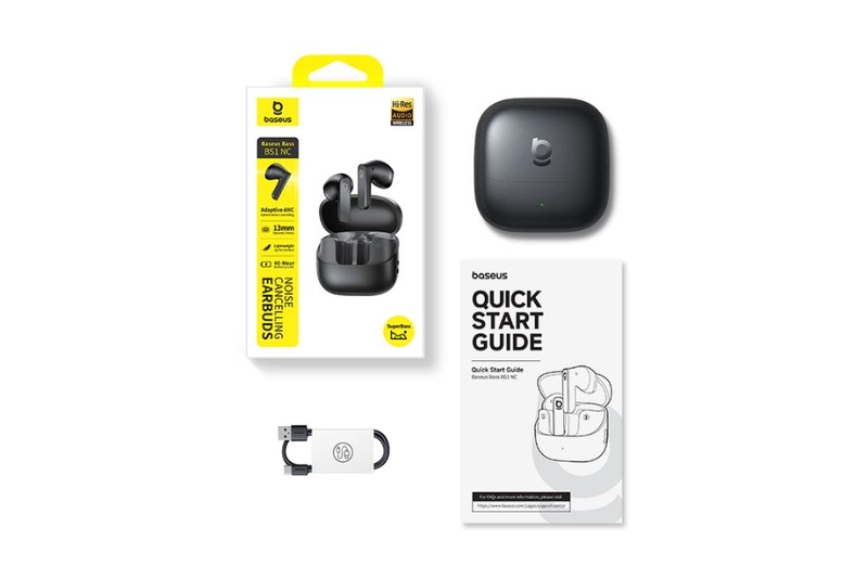 Tai nghe Bluetooth nhét tai Baseus Bass BS1 NC kết nối ổn định