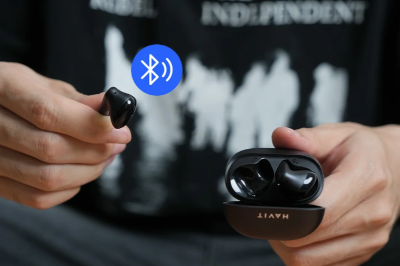 Tai nghe Bluetooth nhét tai Havit LIFE 04T Kết nối Bluetooth V6.0 ổn định, ghép đôi nhanh