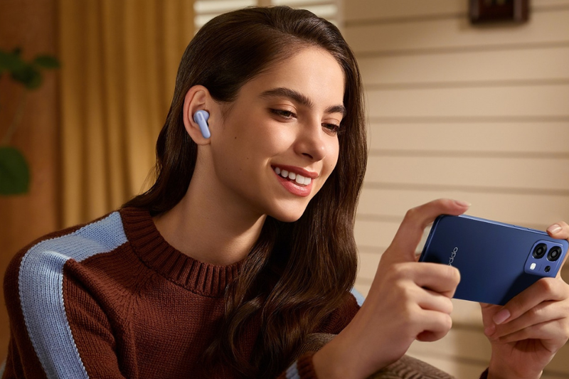 Tai nghe Bluetooth nhét tai OPPO Enco Buds3 Pro hơi game mượt mà với độ trễ chỉ 47ms