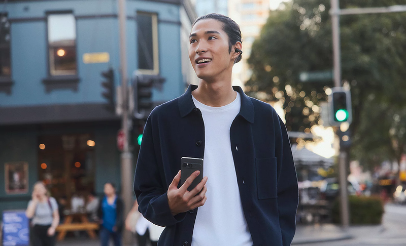 Tai nghe Bluetooth thể thao Sony LinkBuds Clip WF-LC900 - Hệ thống thu giọng nói chính xác