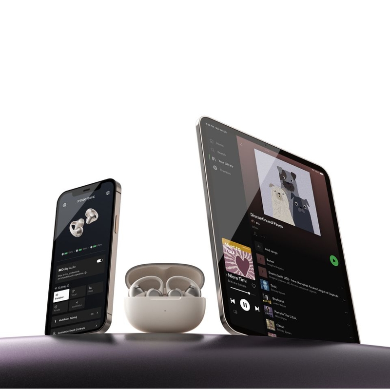 Shokz Opendots One kết nối hai thiết bị cùng lúc