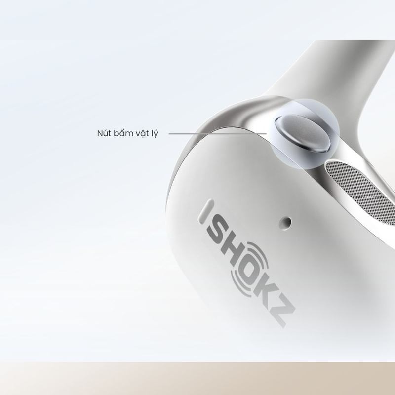 Shokz Openfit 2 Plus nút bấm vật lý kết hợp cảm ứng