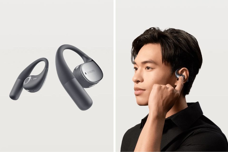 Tai nghe Bluetooth TWS Xiaomi OpenWear Stereo Pro thiết kế mở ôm tai