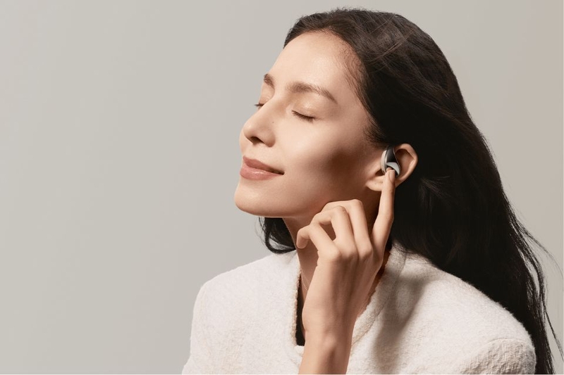 Tai nghe Bluetooth TWS Xiaomi OpenWear Stereo Pro điều khiển cảm ứng nhạy