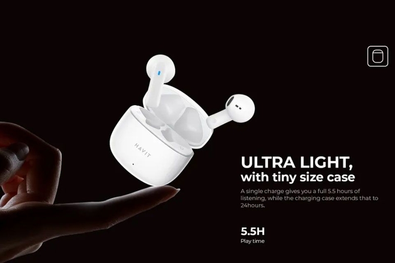 Dòng tai nghe Havit tai nghe True Wireless (TWS)
