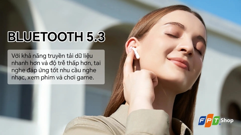 Tai nghe HONOR kết nối nhanh chóng với Bluetooth 5.3