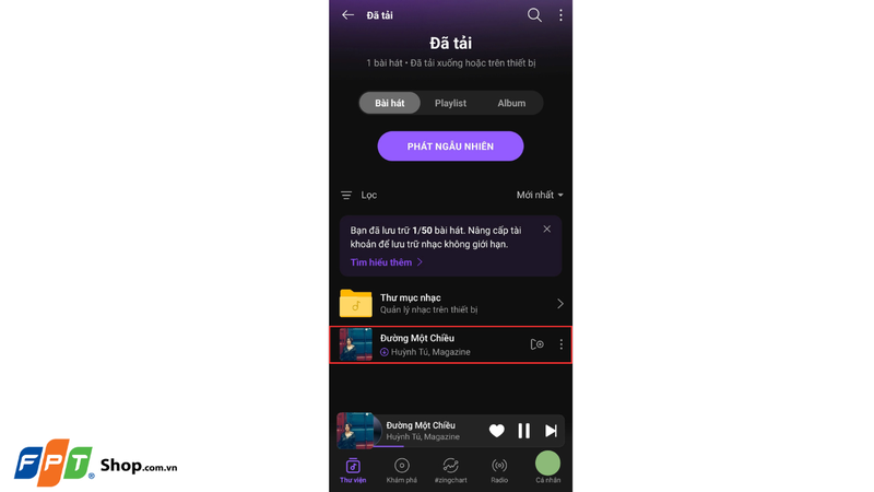 Cách tải nhạc về điện thoại Android bằng ứng dụng Zing MP3 4