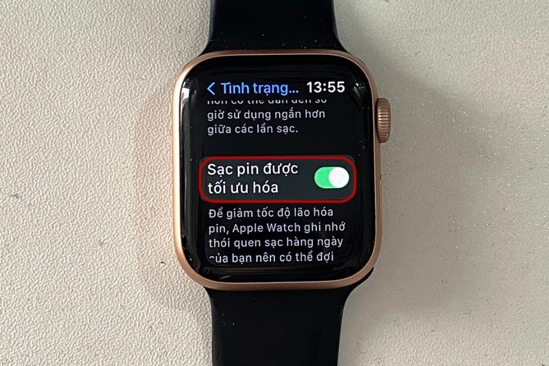 Tại sao Apple Watch ngừng sạc ở 80% (ảnh 1)