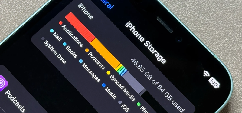 Bộ nhớ iPhone đầy