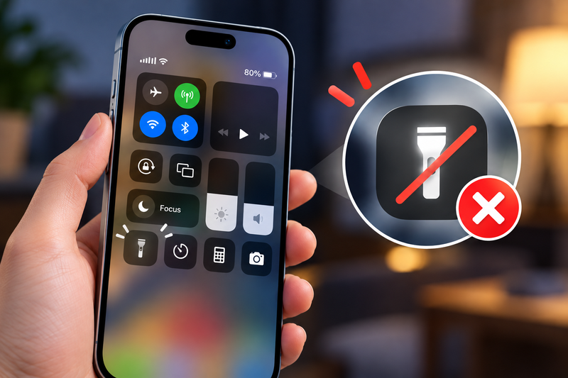 Tại sao không bật được đèn pin trên iPhone - hình 4
