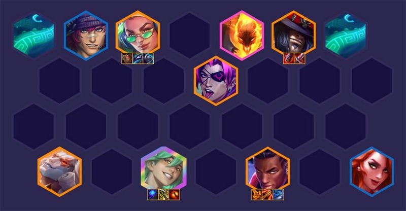 Giai đoạn giữa trận (Stage 3 & 4 - Level 6 đến 7)