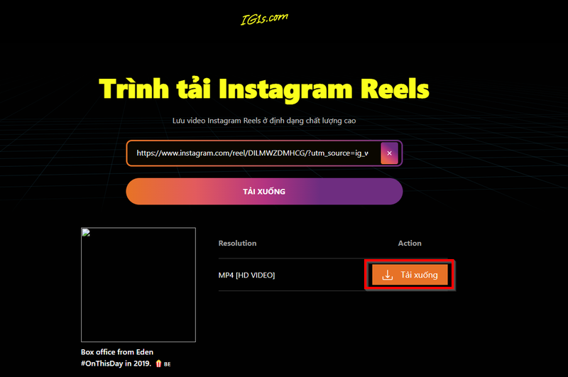 Cách tải video Reels Instagram về máy tính ảnh 5