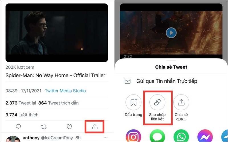 Cách tải video X (Twitter) trên iOS