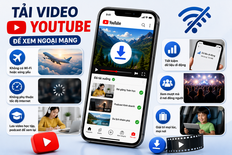 Tải video Youtube để xem ngoại mạng trên iPhone - hình 10
