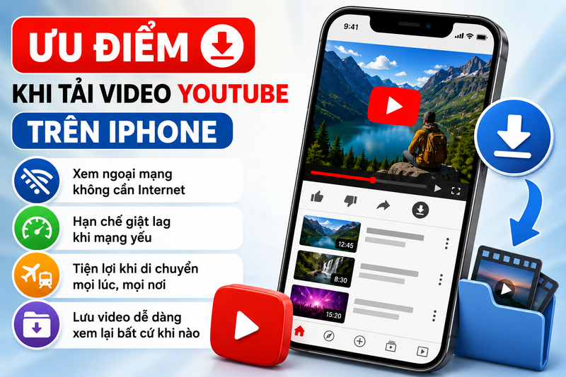 Tải video Youtube để xem ngoại mạng trên iPhone - hình 8