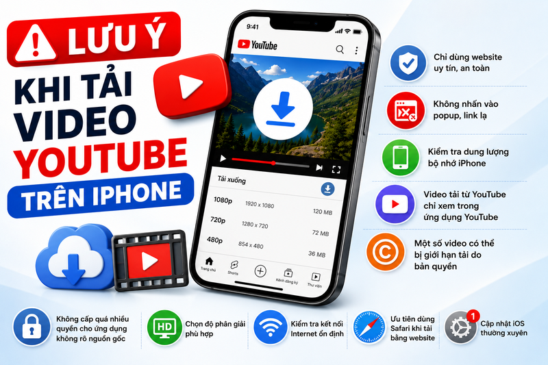 Tải video Youtube để xem ngoại mạng trên iPhone - hình 9