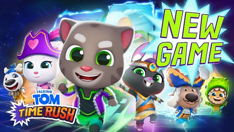 Giới thiệu game Talking Tom Time Rush: Cuộc phiêu lưu đầy màu sắc cùng Tom và bạn bè