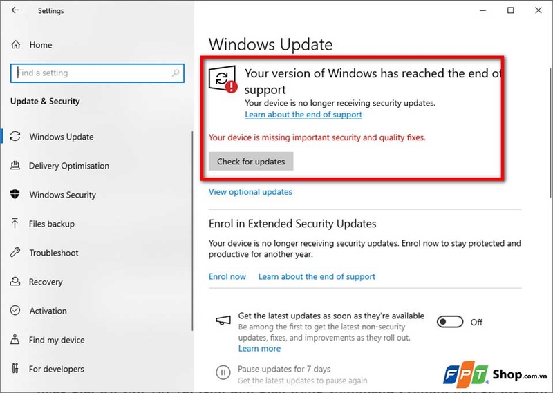 Cách tạm dừng nâng cấp Win 10 bằng lệnh - 08