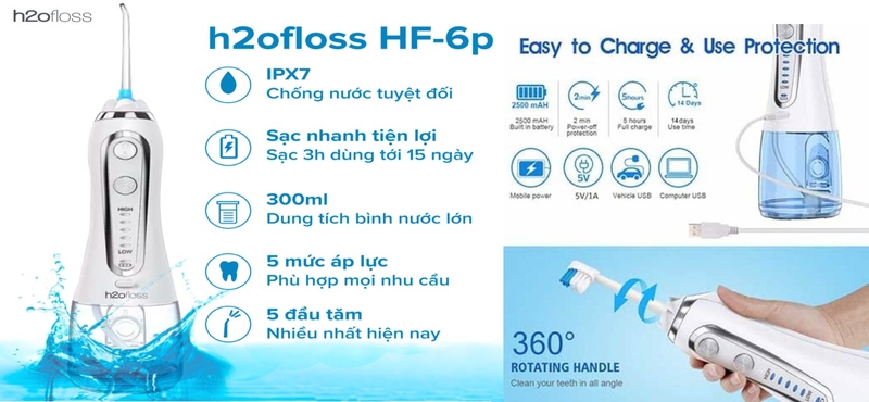 tăm nước H2OFloss 6