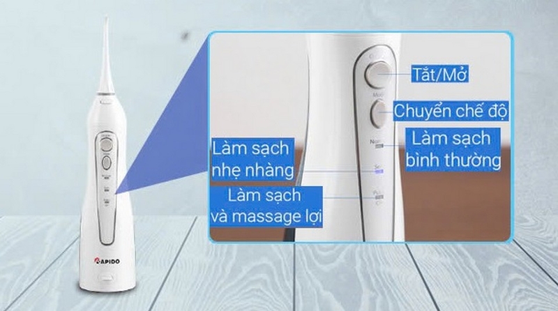 tăm nước rapido ảnh 3