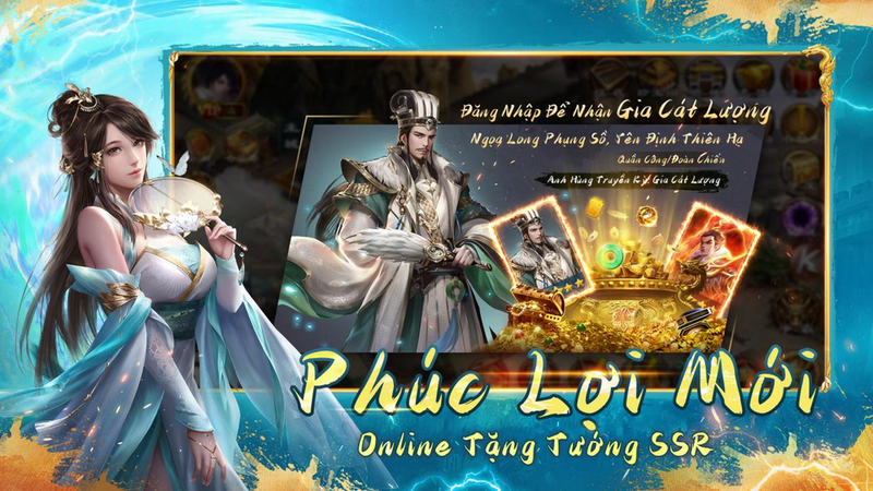 Tam Quốc Siêu Cấp Sử Thi gây ấn tượng mạnh