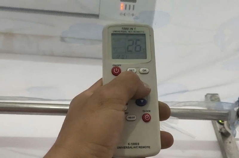 Tần số remote máy lạnh Nagakawa ảnh 3